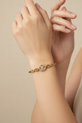 14K LV LOCO INSPI BANGLE BRACELET HS147A