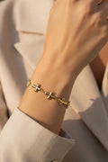 14K CROSS LINK BRACELET TH-05830002