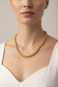 14K BYZANTINE CHAIN NECKLACE 6N-24"