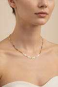 14K CROSS LINK NECKLACE 45CM TH-00360042
