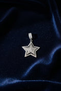 WHG CZ FIVE-POINTED STAR CHARM PENDANT