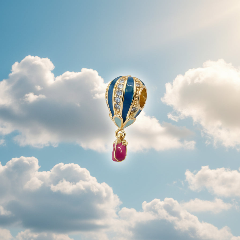 14K HOT AIR BALLOON PANDORA PENDANT
