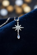 WHG EIGHT-POINTED STAR WITH A TEARDROP PENDANT