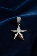 14K 3D NAUTICAL STAR PENDANT