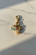 14K PINK CAMERA/DESSERT-THEME CHARMS PENDANT