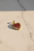 14K RED HEART-SHAPED CLUSTER X001117898
