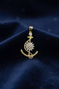 14K NAUTICAL ANCHOR PENDANT GS-16160003