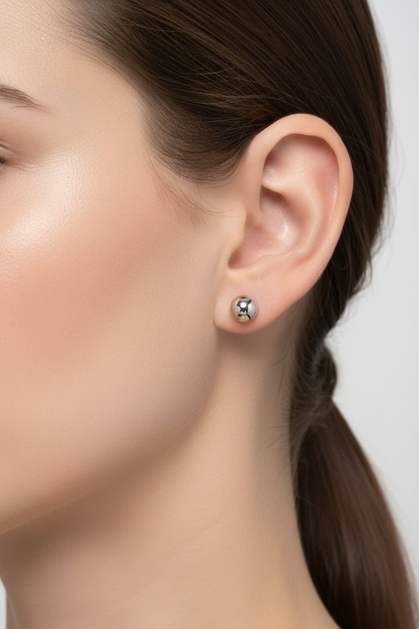 WHG BALL STUD EARRING X000671511