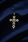 14K CZ CROSS PENDANT X001236145