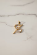 14K INITIAL "Z" CHARM PENDANT GS-09050021