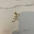 14K INITIAL "H" CHARM PENDANT GS-09050007