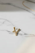 14K INITIAL "V" CHARM PENDANT GS-09050024
