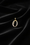 14K INITIAL "O" CHARM PENDANT
