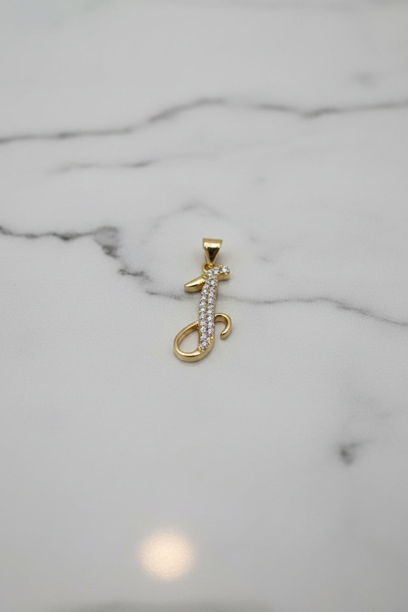 14K INITIAL "J" CHARM PENDANT GS-09050018