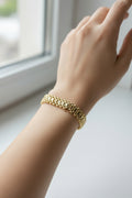 14K DIAMOND-CUT GEOMETRIC BRACELET SL-18220005