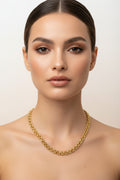 14K CHINO LINK NECKLACE 6N-45CM LCC-35530010