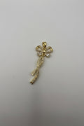 14K RIBBON BOW PENDANT