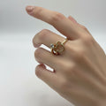 14K MICKEY MOUSE PLATED RING