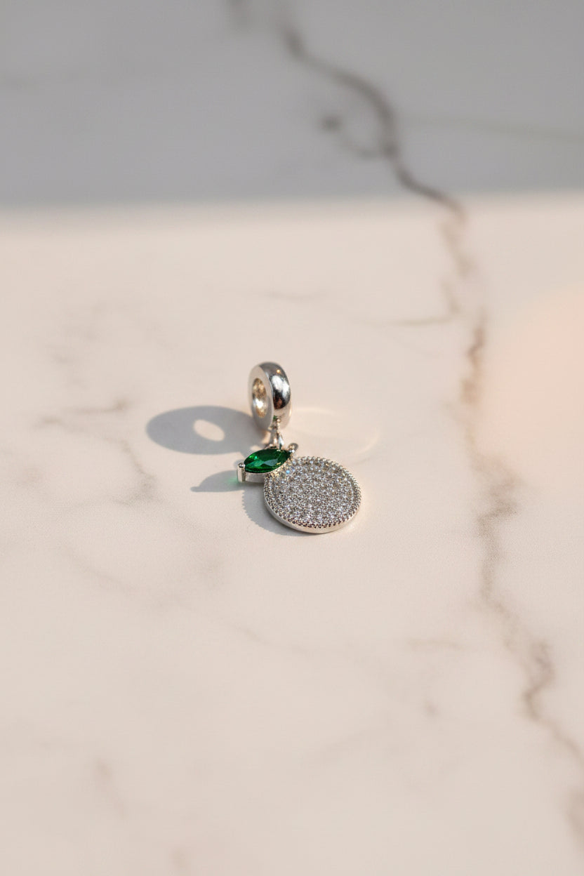 WHG APPLE-SHAPED CHARM PENDANT