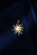 14K CRESCENT MOON PENDANT
