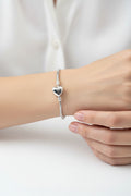 STS PANDORA HEART CLASP SNAKE CHAIN BRACELET