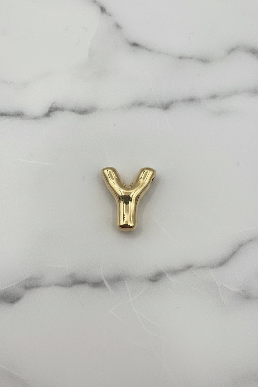 14K BUBBLE LETTER PENDANT - Y 240704043211