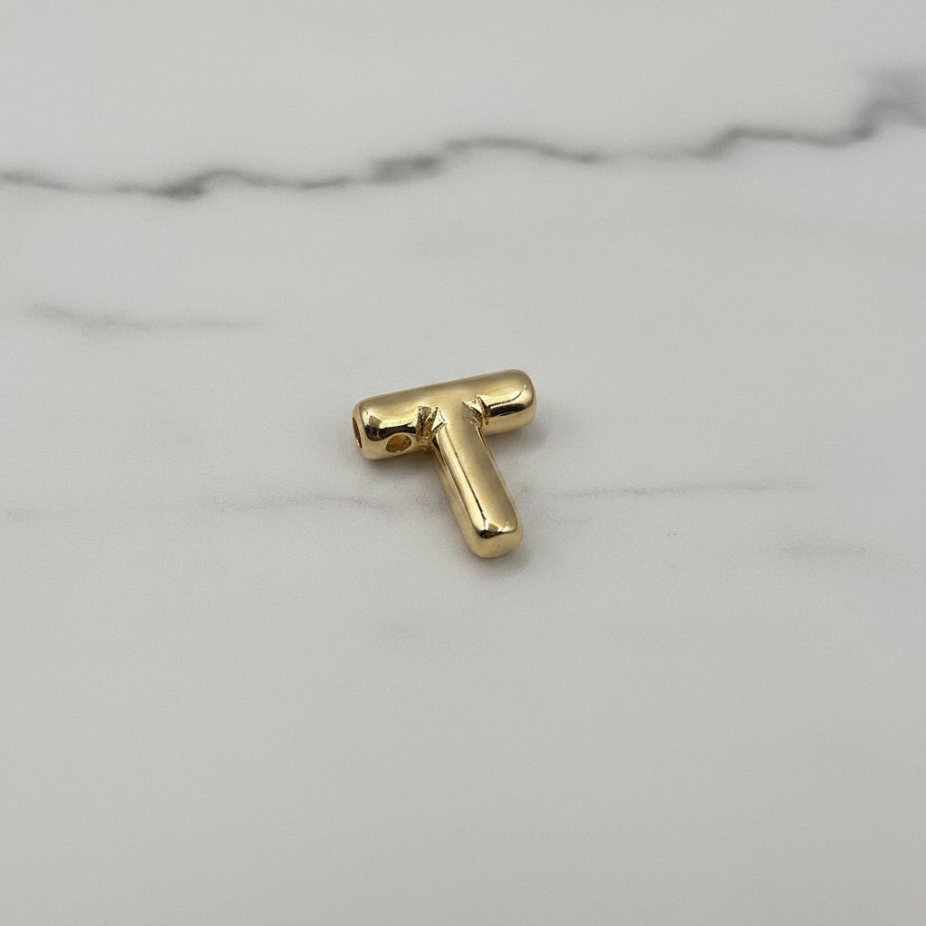 14K BUBBLE LETTER PENDANT - T 240704033375