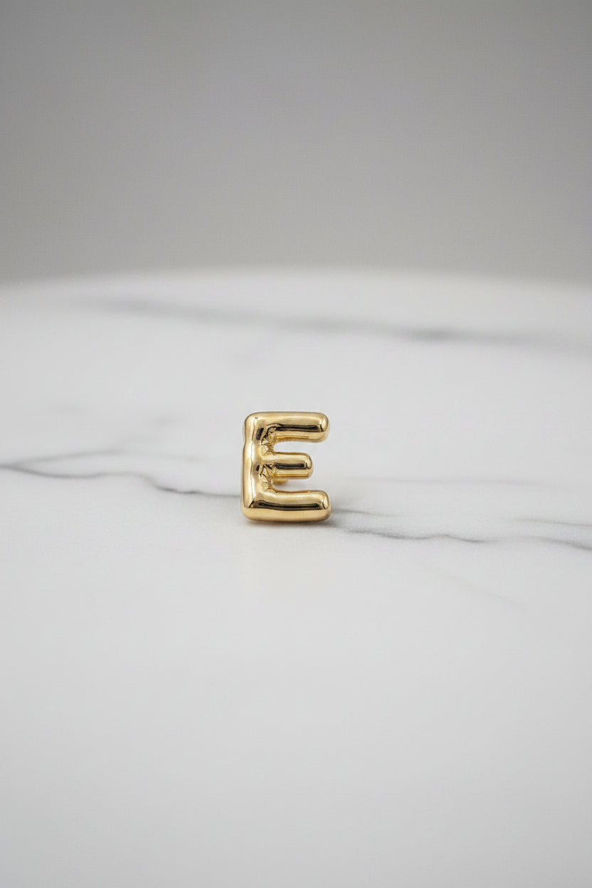 14K BUBBLE LETTER PENDANT - E 2407040402