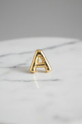 14K BUBBLE LETTER PENDANT - A 240704040603