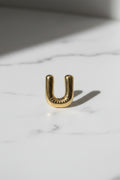 14K BUBBLE LETTER PENDANT - U 240704041046