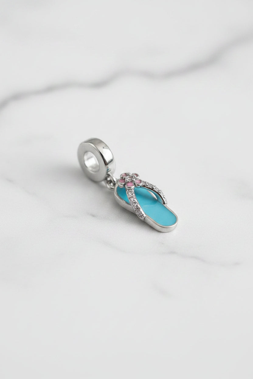 WHG FLIP-FLOP DANGLE CHARM PENDANT