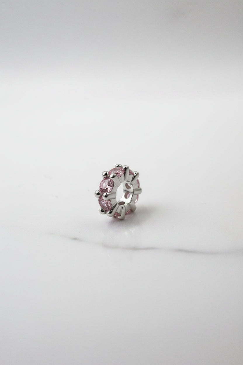 WHG PINK BEAD CHARM PENDANT