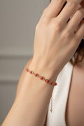 14K RED EVIL EYE BRACELET LCC-39830059