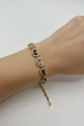 14K CAT-HEAD MOTIFS BRACELET MS-26190006