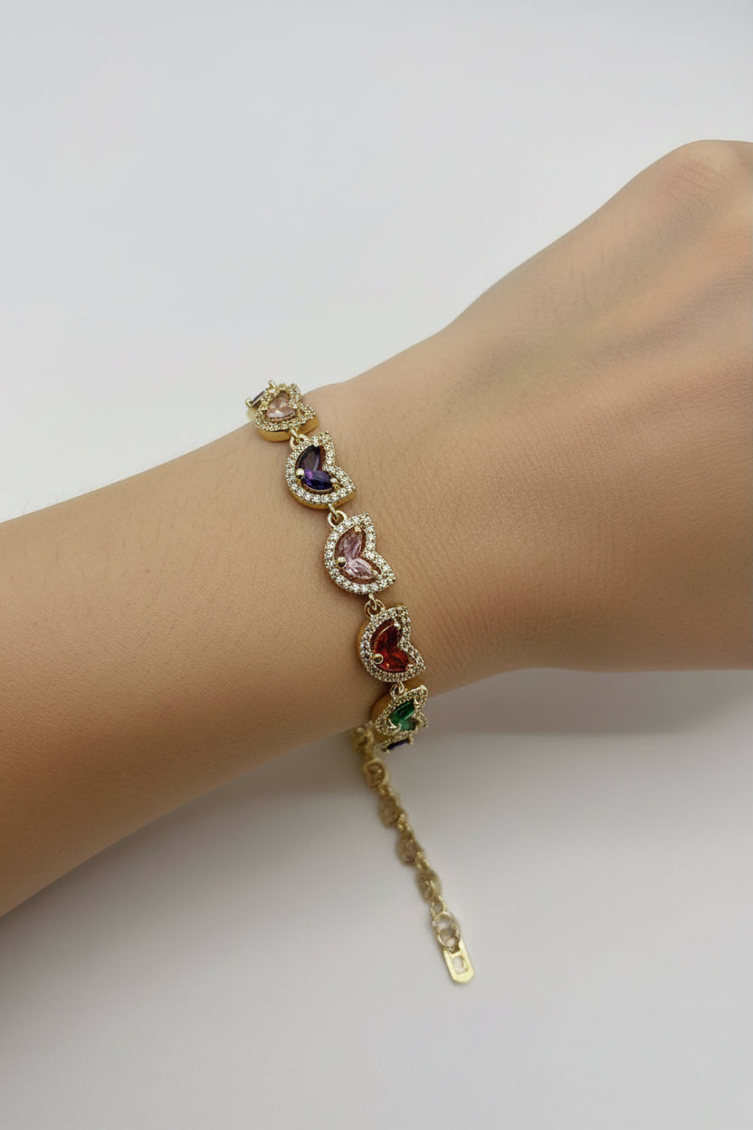 14K CAT-HEAD MOTIFS BRACELET MS-26190006