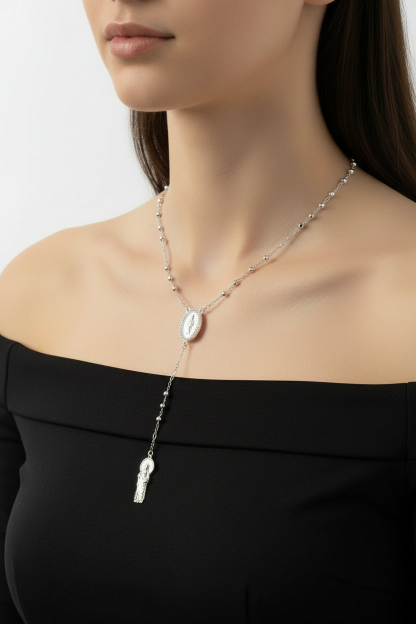 WHG ROSARY-STYLE NECKLACE CN008-S