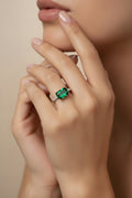 WHG GREEN GEMSTONE RING XP