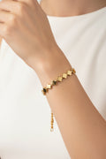 14K CLOVER CHAIN BRACELET SL-23650001