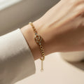 14K CC LOGO INSP BRACELET  RQ372