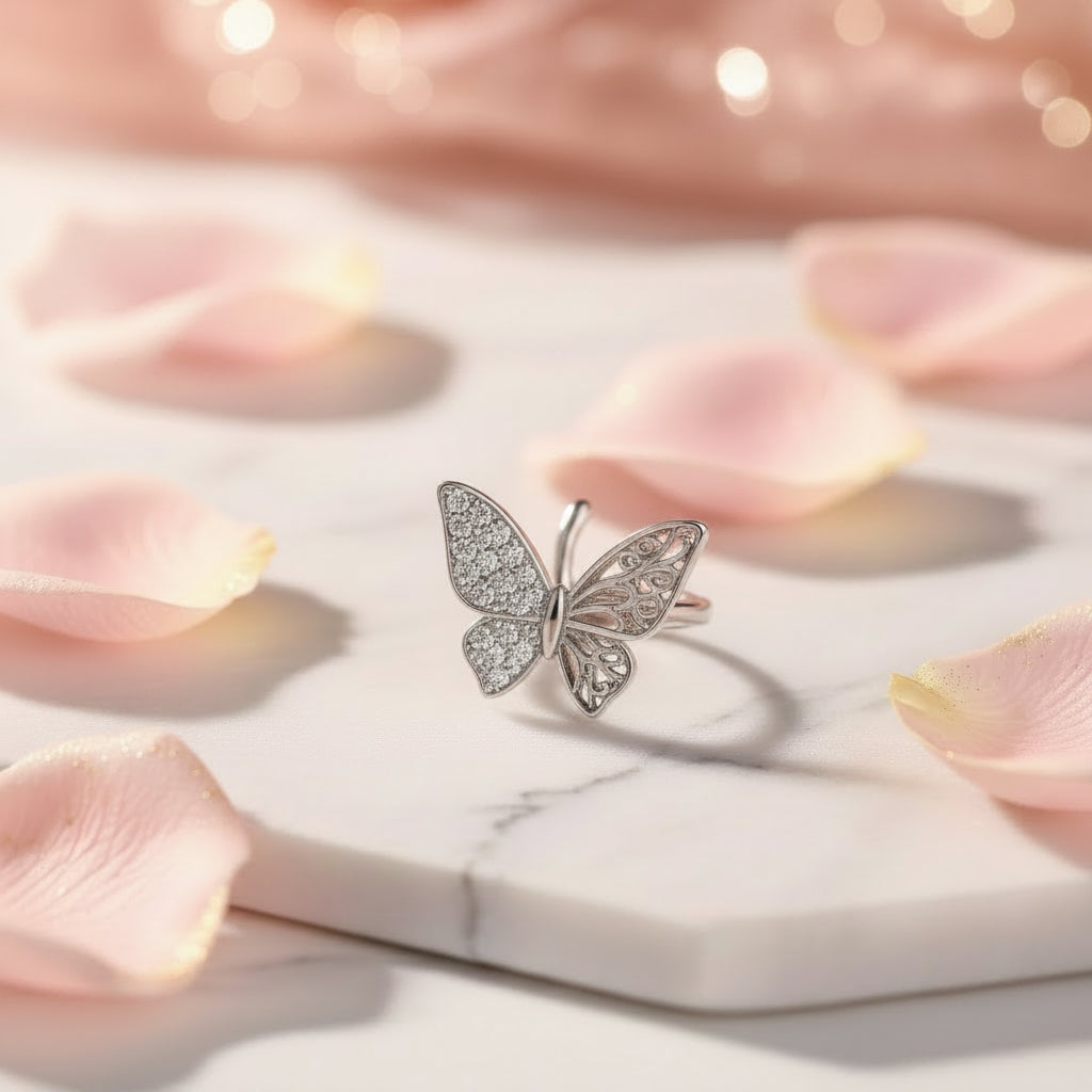 WHG BUTTERFLY EAR CUFF X001223136