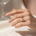 14K ETERNITY-STYLE BAND  RING GJ-10260011