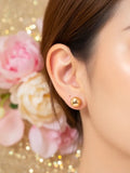 14K BALL STUD EARRING 8MM X000466455